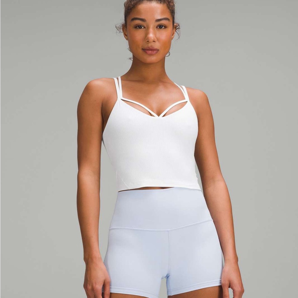 Lululemon Align Strappy Ribbed Tank Top Light Support, A/B Cup